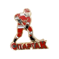 Значок "Юный хоккеист Спартака"